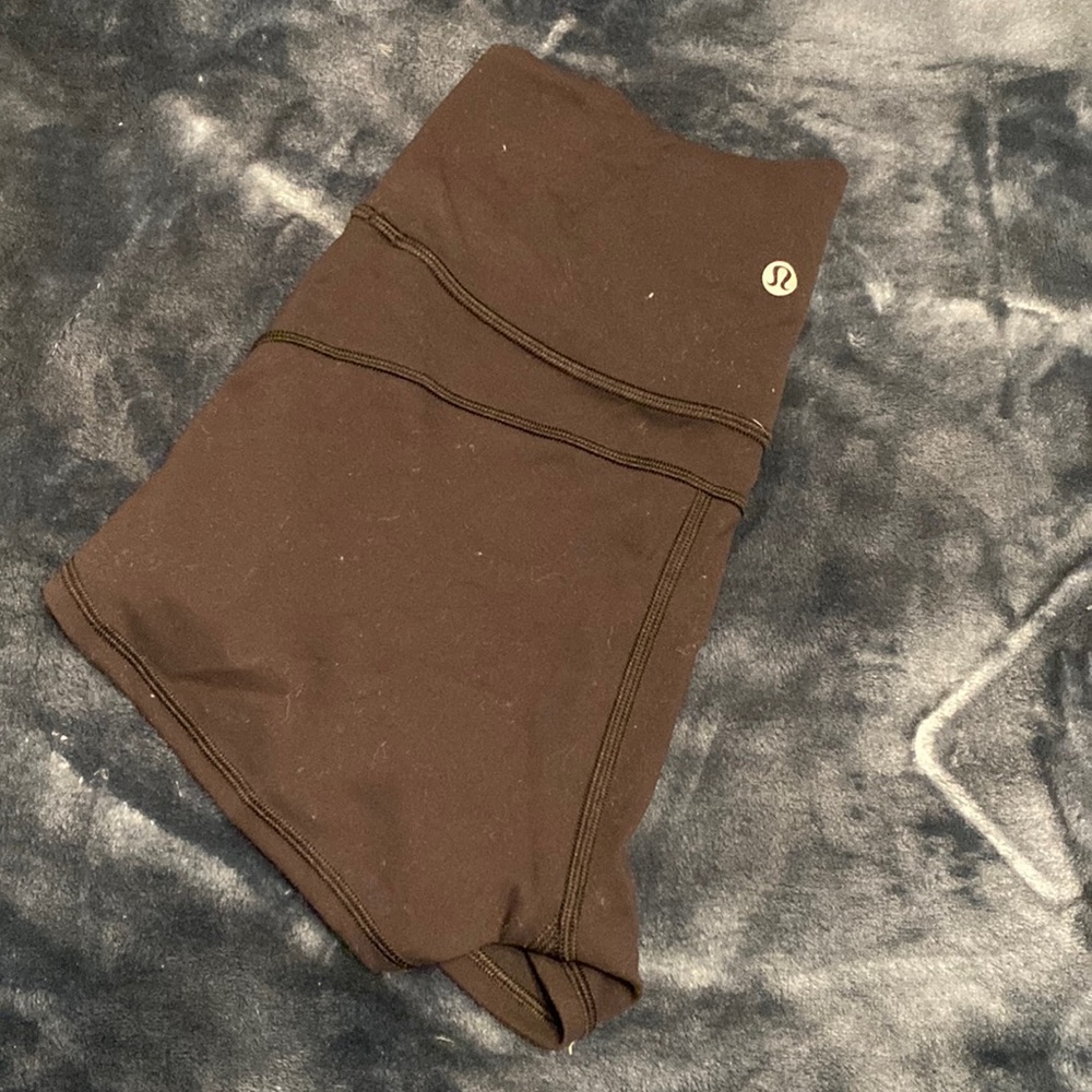 Lululemon black spandex- align material